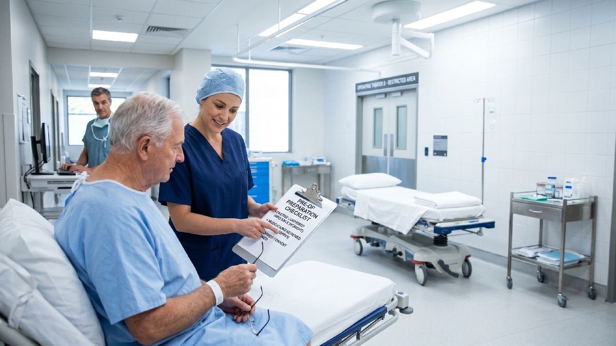 Following preoperative instructions ensures safe surgery preparation including fasting medication guidance hygiene care reduces risks and improves surgical outcomes success