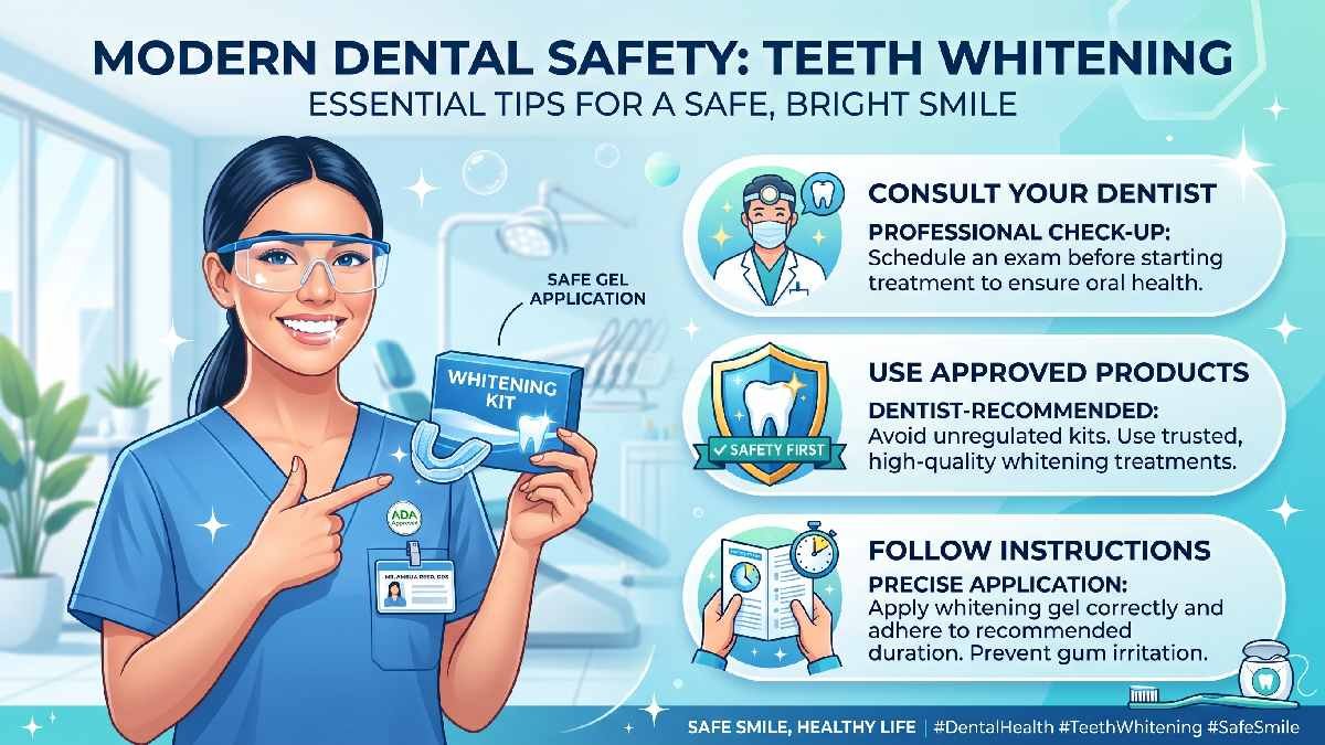 Generally safe when used as directed; follow instructions carefully, avoid overuse, and consult a dentist if sensitivity occurs.