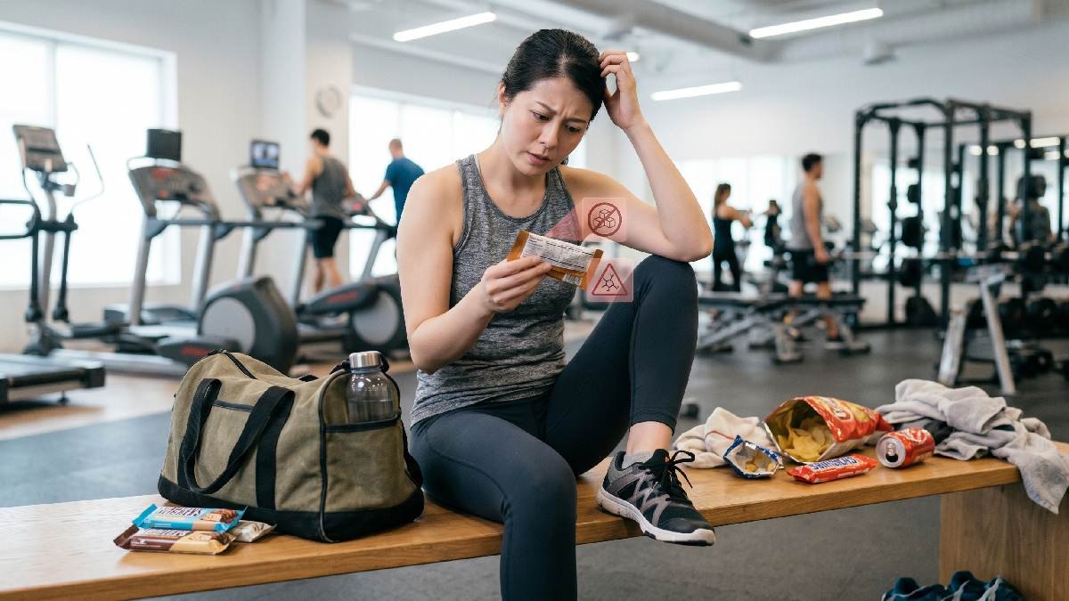 Common mistakes include overeating protein bars ignoring sugar content replacing meals incorrectly poor timing and misunderstanding nutritional benefits during fitness routine