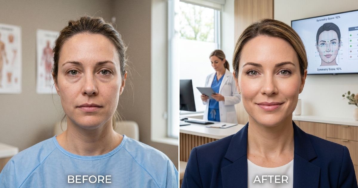 Cosmetic surgery results show before and after transformation influenced by healing surgeon skill expectations lifestyle factors and patient care process.